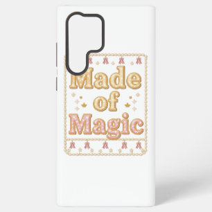 Coque Samsung Galaxy Étincelle Inspirante "Faite de Magie"