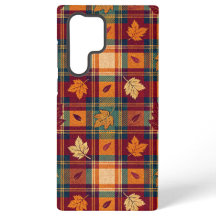 Étui de téléphone chic automnal