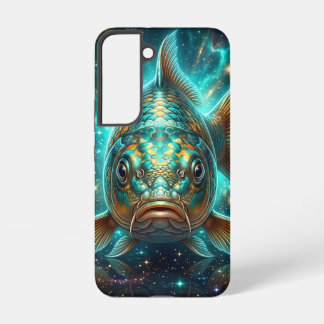 Coque Samsung Galaxy Étui de téléphone Galaxy Nébuleuse de poissons Koi