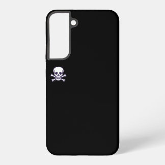 Coque Samsung Galaxy Étui de téléphone noir Skull n Bones pour Samsung