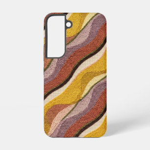 Coque Samsung Galaxy Étui Galaxy Blush Olive Abstract Dune