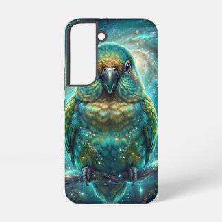 Coque Samsung Galaxy Étui Galaxy Cosmic Lovebird – Art Spatial Vibrant