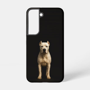 Coque Samsung Galaxy Étui Galaxy S22 Black 4 Luxe, Dogo Argentino audac