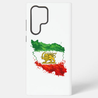 Coque Samsung Galaxy Étui Persian Lion & Sun pour Samsung S22 Ultra | I