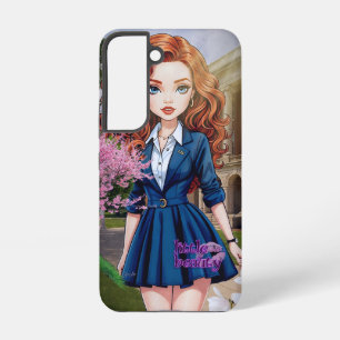 Coque Samsung Galaxy Étui pour Smartphone Little Beauty S22