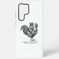 Étui Samsung Coq Raton Laveur Cadeau Drôle