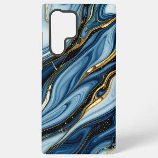 Coque Samsung Galaxy étui téléphonique motif en marbre