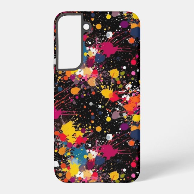 Coque Samsung Galaxy Explosion de couleur (Verso)