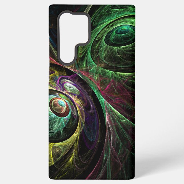 Coque Samsung Galaxy Eye to Eye Abstract Art (Verso)