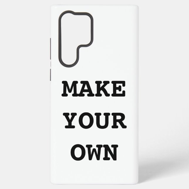 COQUE SAMSUNG GALAXY FAITES VOTRE PROPRE (Verso)