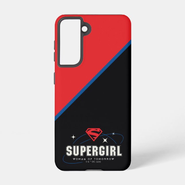 Coque Samsung Galaxy Femme super fille de demain (Verso)