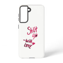 Fermer avec Love Galaxy S21 Coque dur