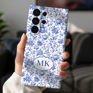 Coque Samsung Galaxy Fête des Mères   Initiale de Mariage Monogramme To