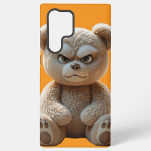 Coque Samsung Galaxy Fierce Fluffy Teddy Bear Angry Cute