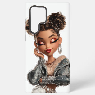 Coque Samsung Galaxy Fille Glamour Tressée