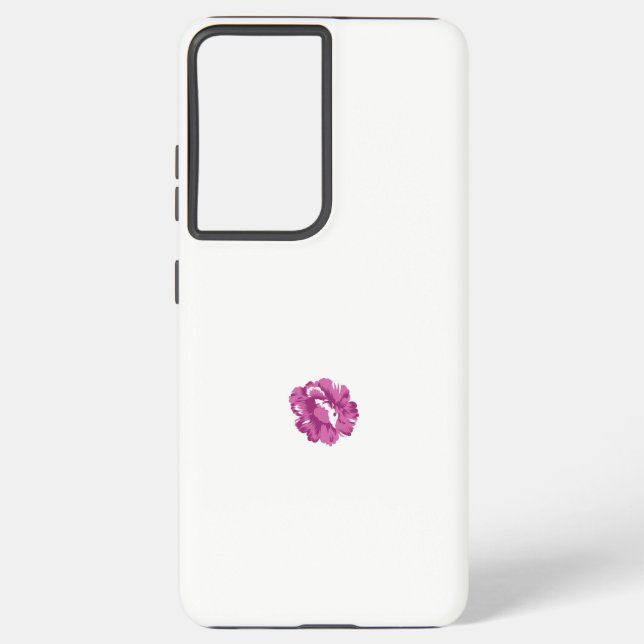 Coque Samsung Galaxy Fille, Pale Megenta, Santé Royale (Verso)