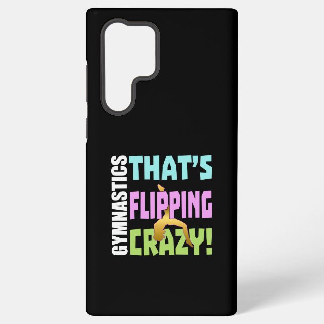 Coque Samsung Galaxy Filles Gymnastique - Flipping Crazy (Verso)