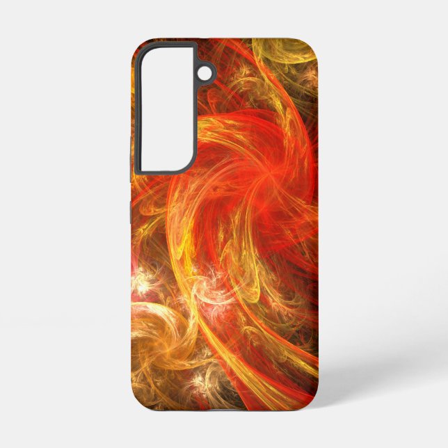 Coque Samsung Galaxy Firestorm Abstract Art (Verso)