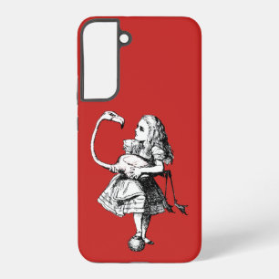 Coque Samsung Galaxy Flamingo Alice au pays des merveilles