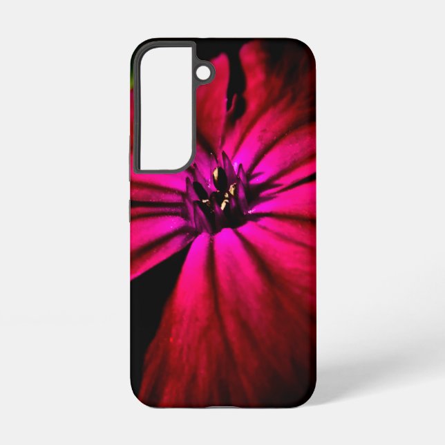 Coque Samsung Galaxy Fleur sauvage violette sgcna (Verso)
