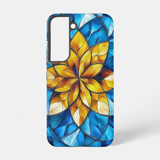 Coque Samsung Galaxy Fleur solaire (Verso)