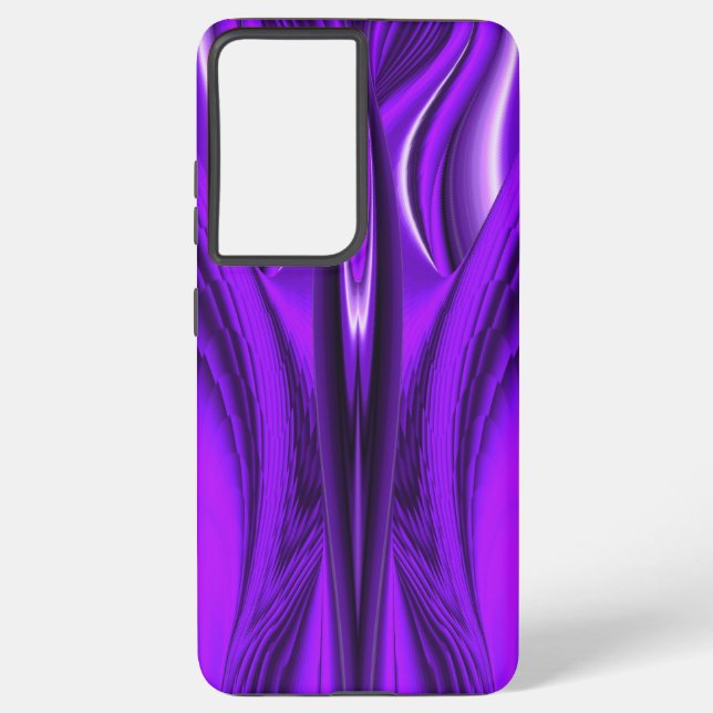Coque Samsung Galaxy Fleur violet Rainbow Dreams Angel Wings (Verso)