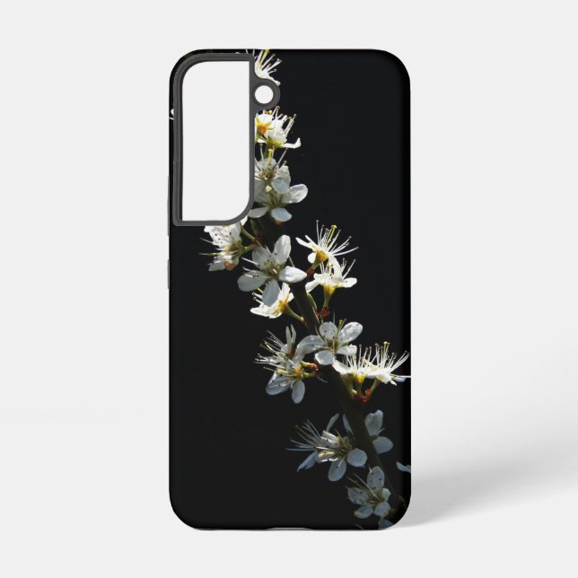 Coque Samsung Galaxy Fleurs d'épines sgcnm (Verso)