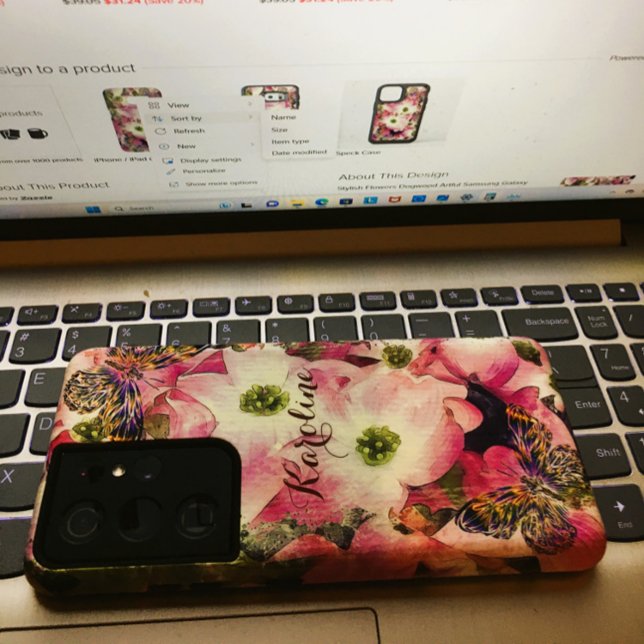 Coque Samsung Galaxy Fleurs élégantes Dogwood Ardent (Fits cell great / qality product)