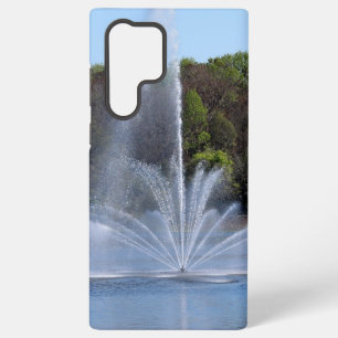 Coque Samsung Galaxy Fontaine Sur Un Lac Samsung