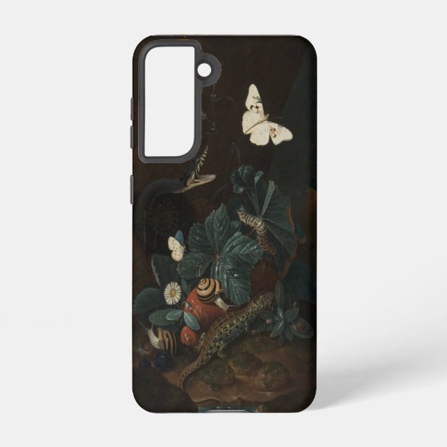 Coque Samsung Galaxy Forêt vintage Durée (Verso)