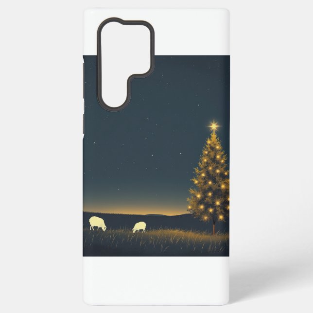 Coque Samsung Galaxy Galaxy S22 Ultra PhoneCase Noël Nuit d'hiver 2 (Verso)