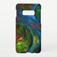 Genesis Blue Art Abstrait Matte