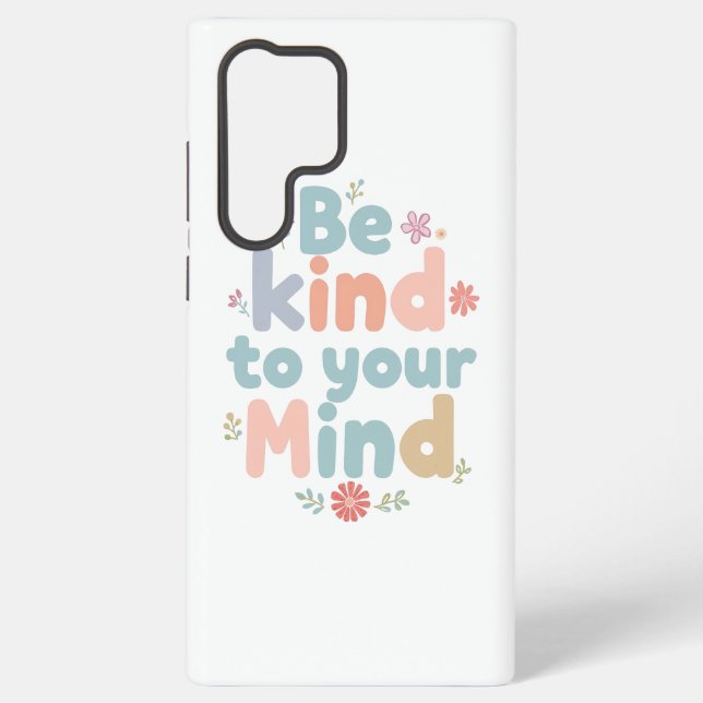 Coque Samsung Galaxy Gentle Self Care and Positive Reminder (Verso)