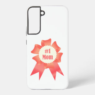 Coque Samsung Galaxy Gratitude Numéro Une maman lauréat du prix ruban