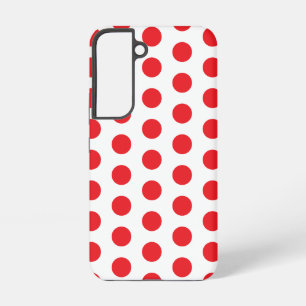 Coque Samsung Galaxy Grosse serviette Pois rouge