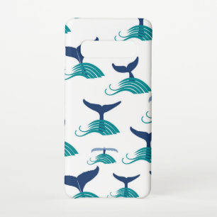 Coque Samsung Galaxy S10 Grotte bleue Vagues Grotte Mer Animal Marine