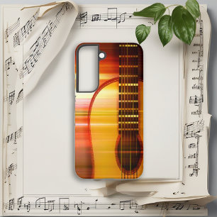 Coque Samsung Galaxy Guitare tonique   Boîtier de téléphone de musique 