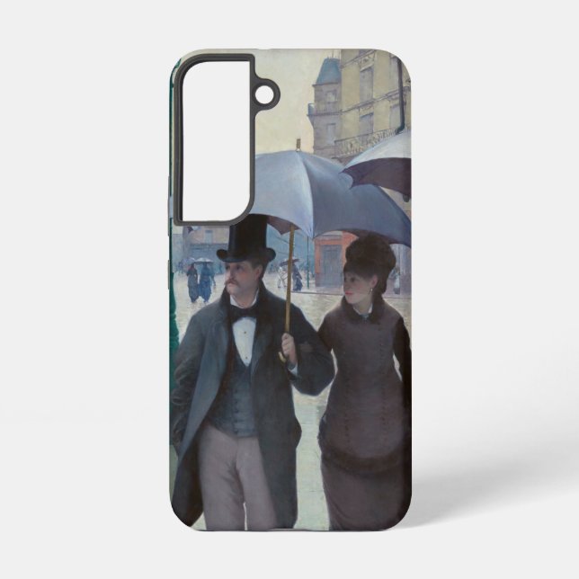Coque Samsung Galaxy Gustave Caillebotte - Paris Street ; Rainy Day (Verso)