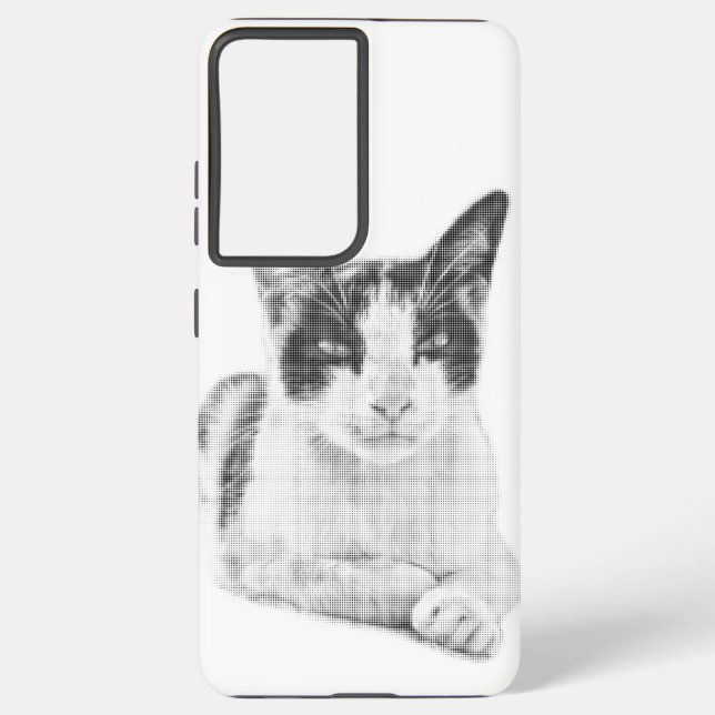 Coque Samsung Galaxy Halftone Calico Charm (Verso)