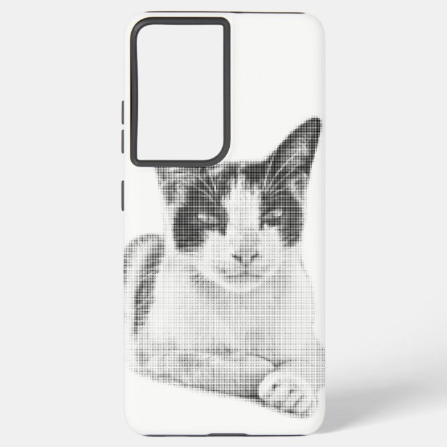 Coque Samsung Galaxy Halftone Calico Charm (Verso)