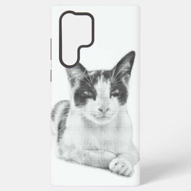Coque Samsung Galaxy Halftone Calico Charm (Verso)