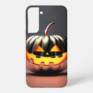 Coque Samsung Galaxy Halloween Citrouille brillant