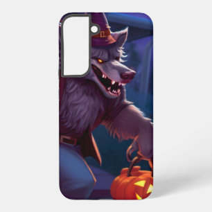 Coque Samsung Galaxy Halloween/loup-garou/automne/automne
