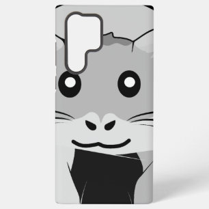 Coque Samsung Galaxy Hamster de dessin animé avec écharpe Joy