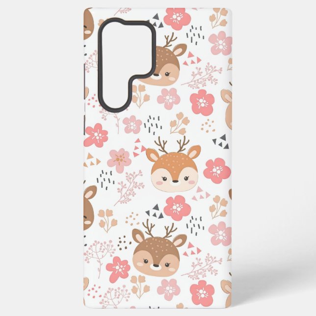 Coque Samsung Galaxy Hérisson Whimsical Folk Art pour la crèche (Verso)