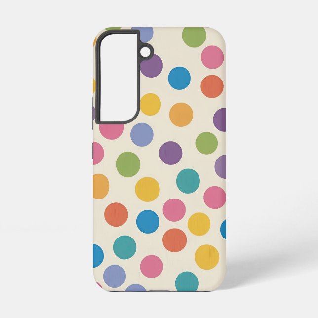Coque Samsung Galaxy Hexagon Abstrait lumineux et amusant (Verso)