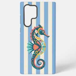 Coque Samsung Galaxy Hippocampe Coloré