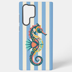 Coque Samsung Galaxy Hippocampe Coloré