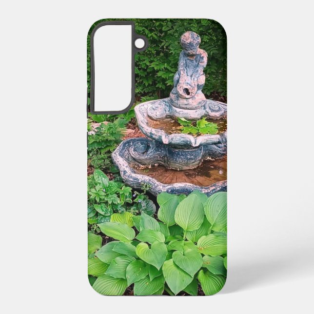 Coque Samsung Galaxy Hosta garden statue  (Verso)