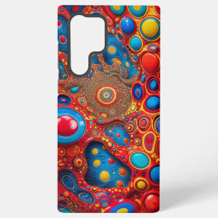 Coque Samsung Galaxy Illusion de bulle 3D surréaliste Art Abstrait colo